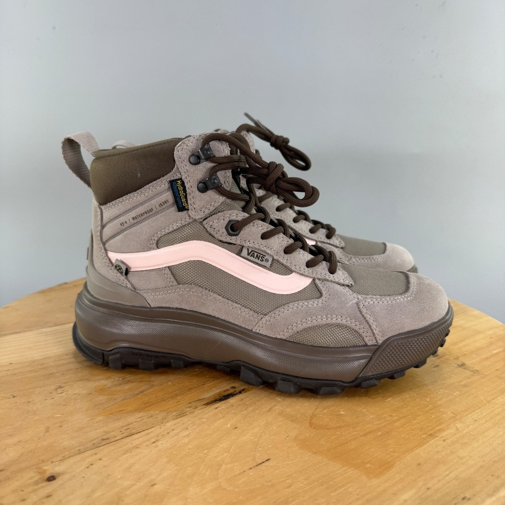 VANS MTE Crestline Womens Size 7 Boots Teak Brown Waterproof Outdoor Hiking NEW
